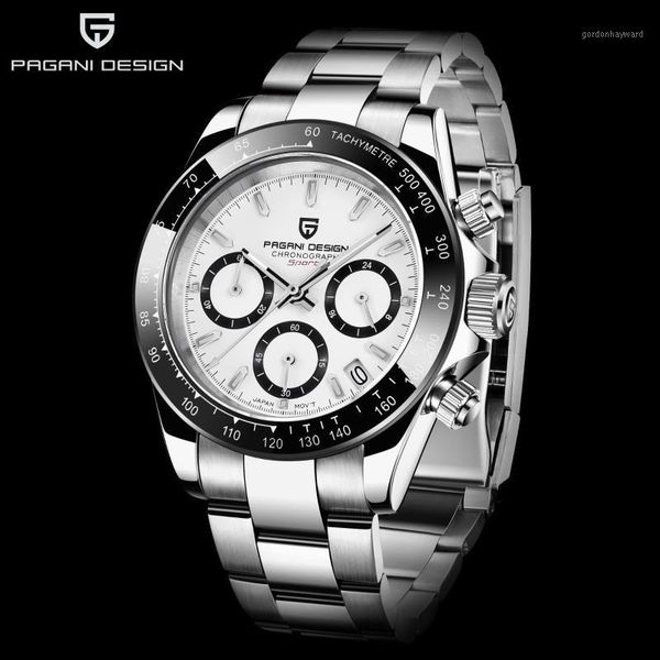 wristwatches pagani design men watch quartz sapphire satch luminous waterproof calendar steel sports relogio masculino, Slivery;brown
wristwatches pagani design men watch quartz sapphire satch luminous waterproof calendar steel sports relogio masculino, Slivery;brown