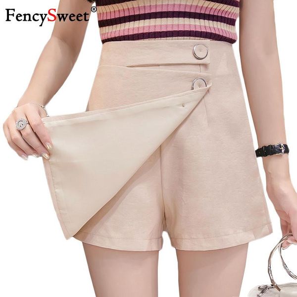 women's shorts fencysweet summer wide leg short skirts women high waist culottes solid slim casual korean buttons plus size black, White;black
women's shorts fencysweet summer wide leg short skirts women high waist culottes solid slim casual korean buttons plus size black, White;black