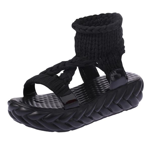 sandals 2021 woman platform shoes summer lady wedges flip flops beach ankle strap female footwear, Black
sandals 2021 woman platform shoes summer lady wedges flip flops beach ankle strap female footwear, Black