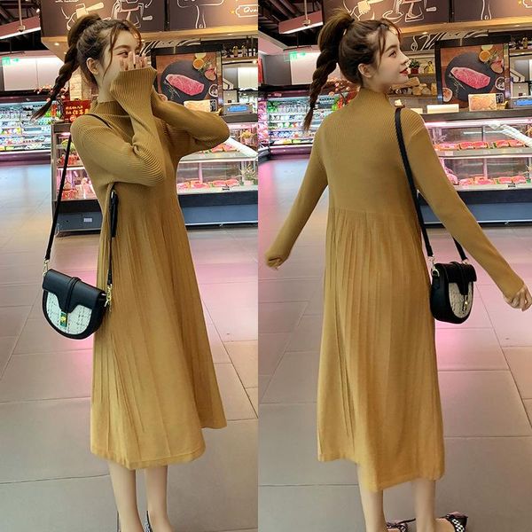 maternity dresses po shoot 2021 autumn and winter shinhan for pregnant women a large size dress slimming mid-length, White
maternity dresses po shoot 2021 autumn and winter shinhan for pregnant women a large size dress slimming mid-length, White