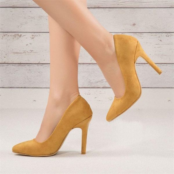 dress shoes mst-021 mustard suede 2021 spring women pumps high heels pointed fine with bling bridal wedding 34-42, Black
dress shoes mst-021 mustard suede 2021 spring women pumps high heels pointed fine with bling bridal wedding 34-42, Black