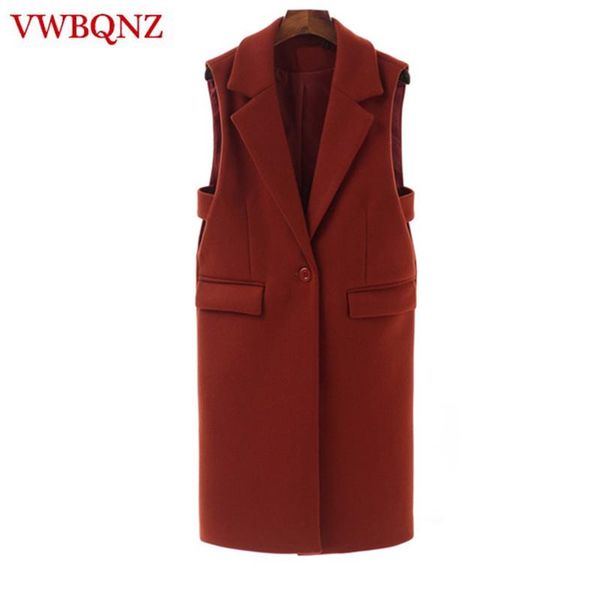 women's vests caramel color black women warm wool sleeveless outerwear plus size ladies slim elegant medium long woolen vest jacket coa, Black;white
women's vests caramel color black women warm wool sleeveless outerwear plus size ladies slim elegant medium long woolen vest jacket coa, Black;white