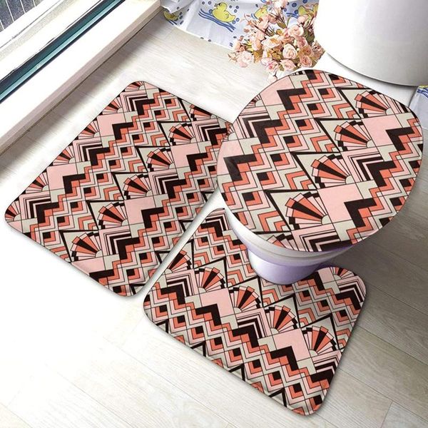 bath mats pink gold art deco bathroom mat sets 3 piece set rugs memory foam toilet seat cover lid
bath mats pink gold art deco bathroom mat sets 3 piece set rugs memory foam toilet seat cover lid