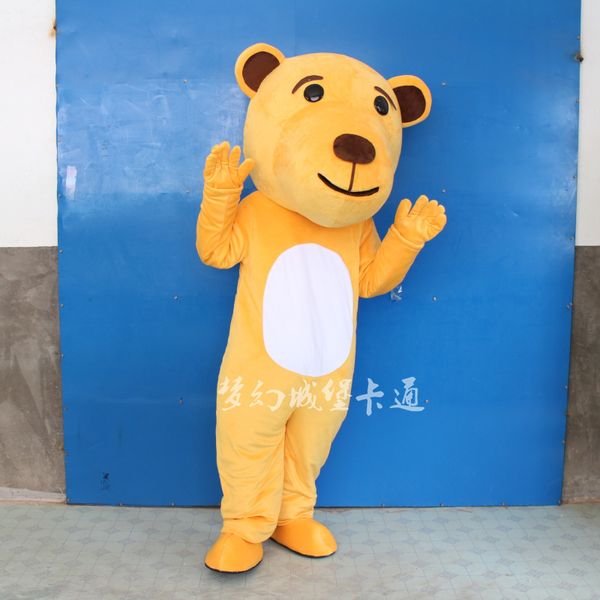 mascot costumes yellow bear mascot costume fancy dress clothing halloween party suit funny animal bear costume, Black;red
mascot costumes yellow bear mascot costume fancy dress clothing halloween party suit funny animal bear costume, Black;red