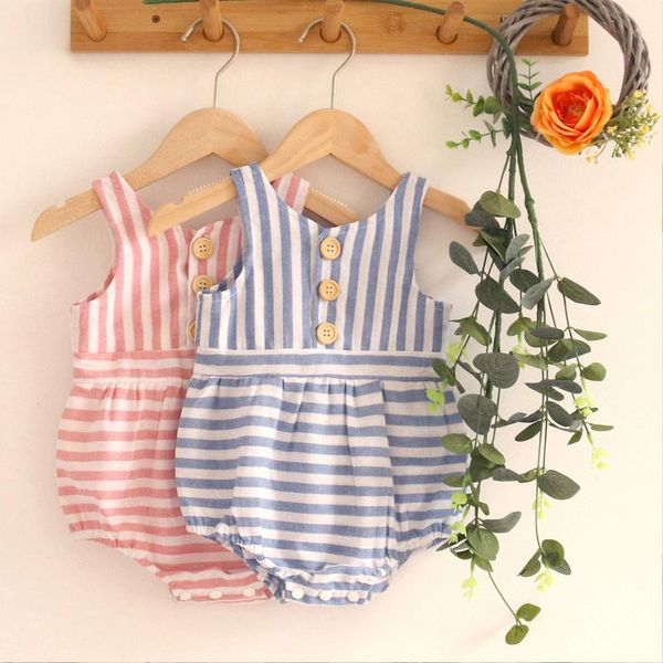 summer kids bodysuits born infant baby boys girls clothes sleeveless striped bodysuit romper rompers, Blue
summer kids bodysuits born infant baby boys girls clothes sleeveless striped bodysuit romper rompers, Blue