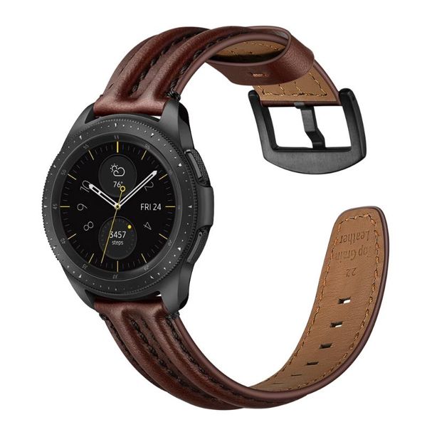 watch bands genuine leather watchband 22mm for samsung galaxy 46mm quick release substitute band steel butterfly clasp belt strap, Black;brown
watch bands genuine leather watchband 22mm for samsung galaxy 46mm quick release substitute band steel butterfly clasp belt strap, Black;brown