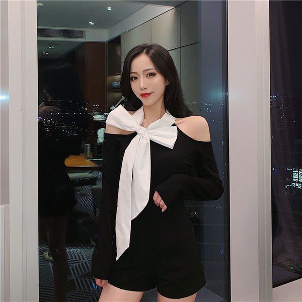 oceanlove bow off shoulder pullovers contrast color hollow out sweaters women spring vintage pull femme ins 15092, White
oceanlove bow off shoulder pullovers contrast color hollow out sweaters women spring vintage pull femme ins 15092, White