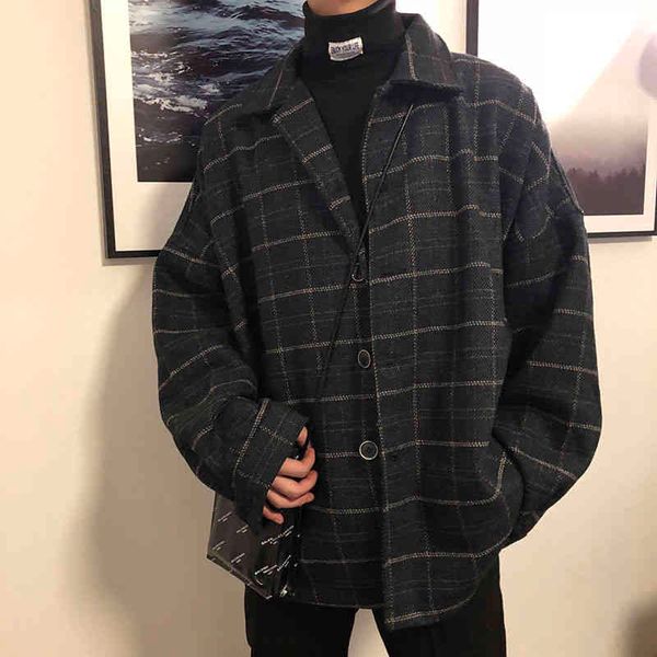 2020 simple rro check boy japane stre autumn and winter wild plaid et thick shirt, Black
2020 simple rro check boy japane stre autumn and winter wild plaid et thick shirt, Black