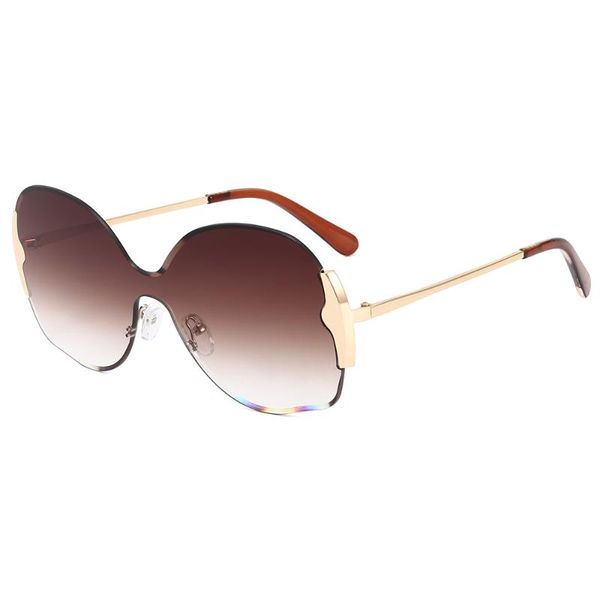 sunglasses women 2021 big frame frameless fashion retro siamese eyeglasses eyewear, White;black
sunglasses women 2021 big frame frameless fashion retro siamese eyeglasses eyewear, White;black