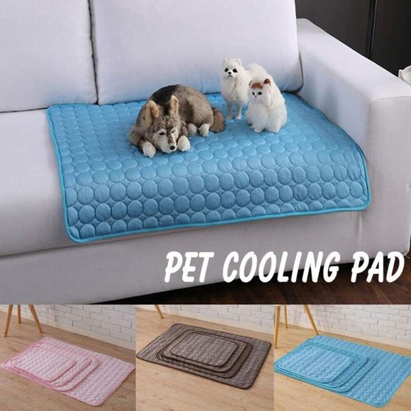 kennels & pens breathable pet cooling mat foldable portable ice silk pad summer dog sofa bed cat puppy blanket
kennels & pens breathable pet cooling mat foldable portable ice silk pad summer dog sofa bed cat puppy blanket