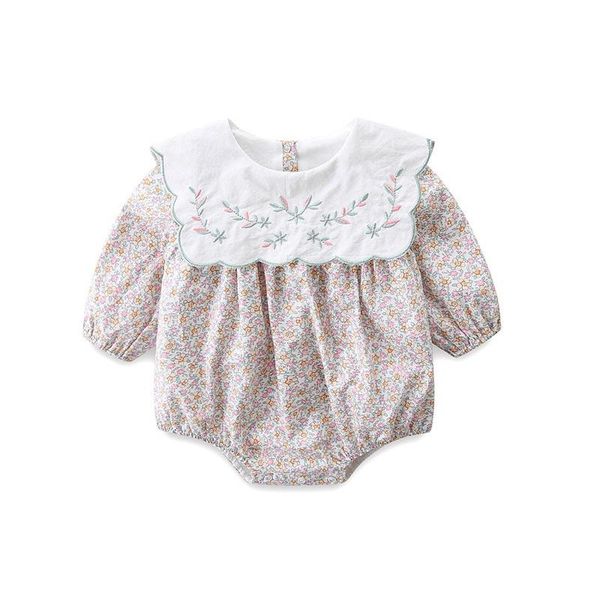 jumpsuits cute floral baby girl rompers long sleeve romper born clothes for 0-24m, Blue
jumpsuits cute floral baby girl rompers long sleeve romper born clothes for 0-24m, Blue