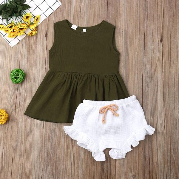 clothing sets toddler baby girl floral ruffle +tutu skirt kid outfit summer infant, White
clothing sets toddler baby girl floral ruffle +tutu skirt kid outfit summer infant, White