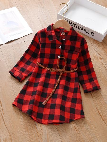 toddler girls gingham shirt dress without belt she, Red;yellow
toddler girls gingham shirt dress without belt she, Red;yellow