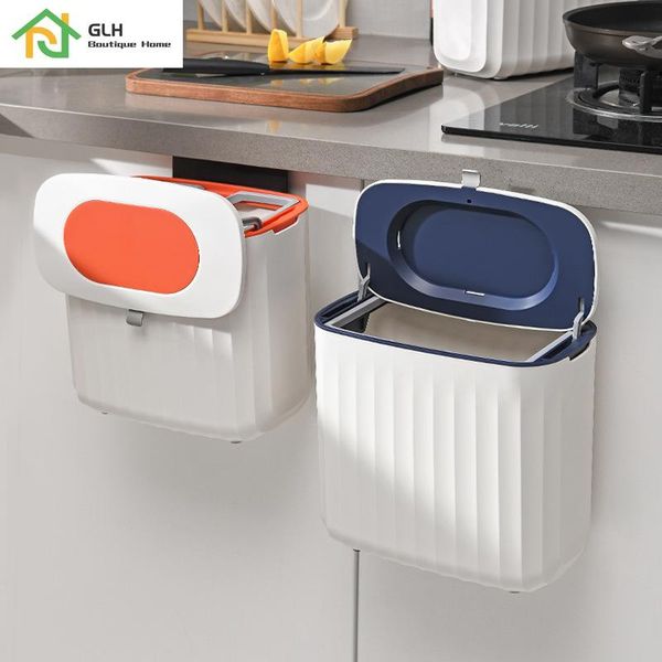 waste bins 7/8/9l wall mounted trash can kitchen cabinet hanging recycling garbage bin storage
waste bins 7/8/9l wall mounted trash can kitchen cabinet hanging recycling garbage bin storage