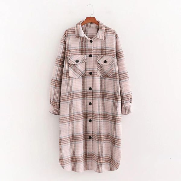 blends fall winter oversized coat checked casual fashion thicken warm women jackets long windbreaker outfits, Black
blends fall winter oversized coat checked casual fashion thicken warm women jackets long windbreaker outfits, Black