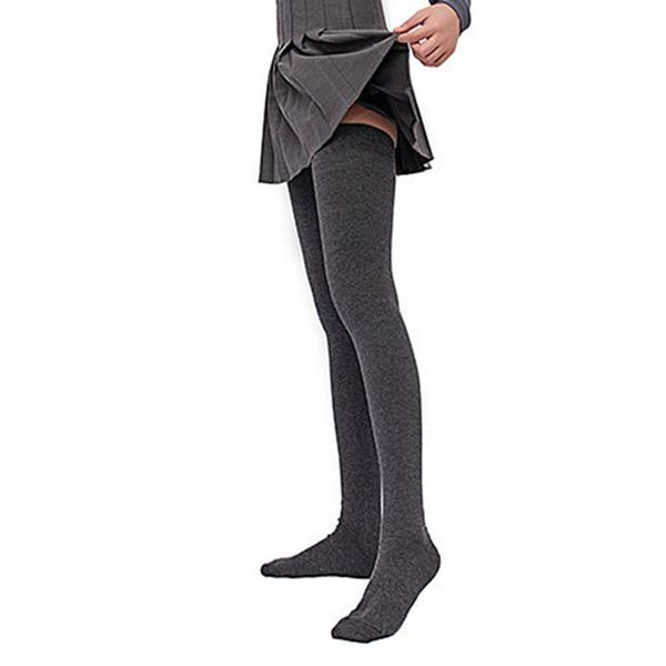 cotton thigh high socks super elastic plus size stockings womens over-knee extra long soild color medium thick soft sports, Black
cotton thigh high socks super elastic plus size stockings womens over-knee extra long soild color medium thick soft sports, Black