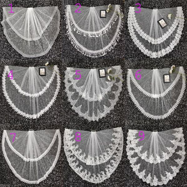bridal veils anjuruisi 2021 two layer ivory tulle veil lace edge short wedding blusher accessories in stock, Black
bridal veils anjuruisi 2021 two layer ivory tulle veil lace edge short wedding blusher accessories in stock, Black