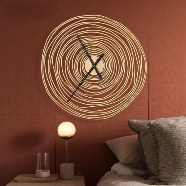 wall clocks fashion large clock modern design creative art silent round nordic living room reloj de pared home decoration 60
wall clocks fashion large clock modern design creative art silent round nordic living room reloj de pared home decoration 60