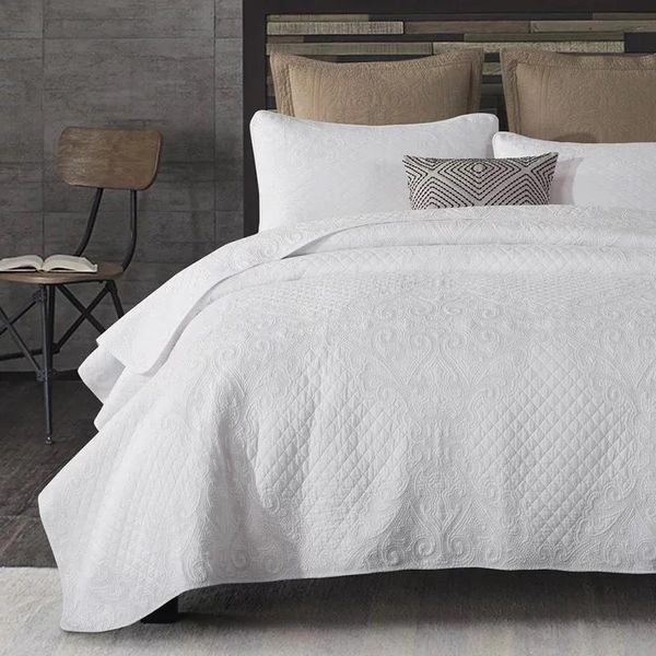 comforters & sets chausub white embroidery quilt set 3pcs washed cotton quilts soft quilted bedspread bed cover coverlet king size france be
comforters & sets chausub white embroidery quilt set 3pcs washed cotton quilts soft quilted bedspread bed cover coverlet king size france be