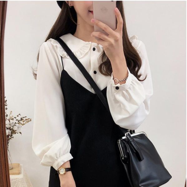women's blouses & shirts vintage solid cotton white shirt female oversize women long sleeve girls blouse plus size autumn femme blusas
women's blouses & shirts vintage solid cotton white shirt female oversize women long sleeve girls blouse plus size autumn femme blusas