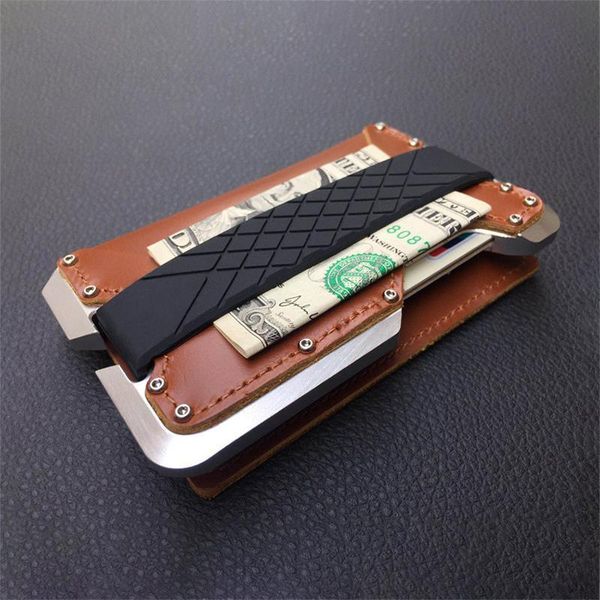 cow leather thin men wallet card rfid aluminum cards holder man multifunction metal male travel purse smart walet vallet, Red;black
cow leather thin men wallet card rfid aluminum cards holder man multifunction metal male travel purse smart walet vallet, Red;black