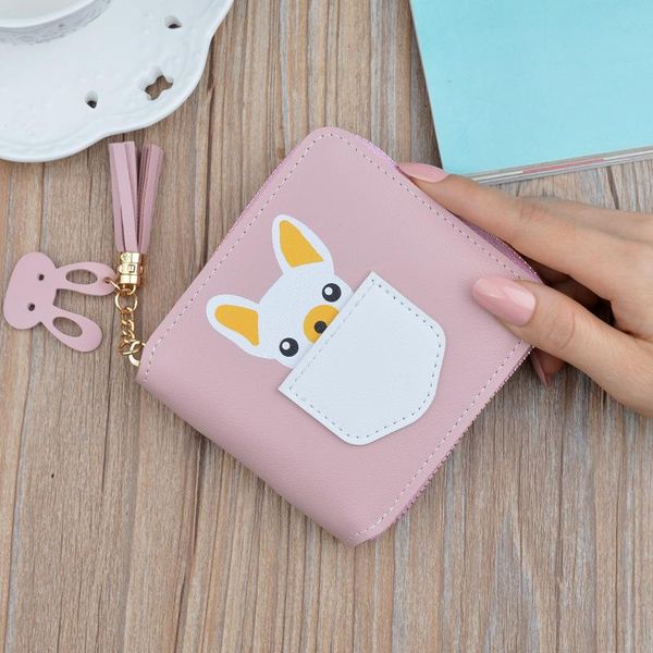 wallets 2021 fashion wallet zipper coin purse ladies short female student mini cartoon cute tassel, Red;black
wallets 2021 fashion wallet zipper coin purse ladies short female student mini cartoon cute tassel, Red;black