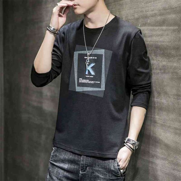 men's t-shirts t shirt sweater youth long sleeve round neck spring and autumn t-shirt print trend vgs9, White;black
men's t-shirts t shirt sweater youth long sleeve round neck spring and autumn t-shirt print trend vgs9, White;black