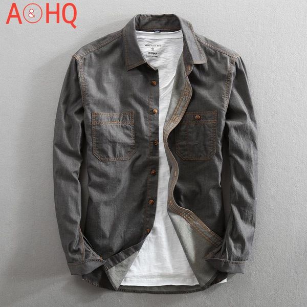 men's casual shirts denim men 2021 spring autumn cotton shirt slim blue summer thin male, White;black
men's casual shirts denim men 2021 spring autumn cotton shirt slim blue summer thin male, White;black