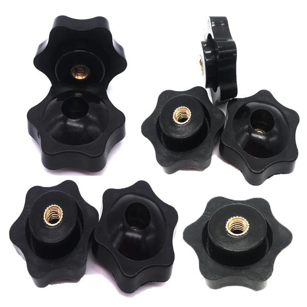 kitchen faucets 8pcs plum hand tighten nuts handle thread star mechanical black thumb clamping knob manual female
kitchen faucets 8pcs plum hand tighten nuts handle thread star mechanical black thumb clamping knob manual female