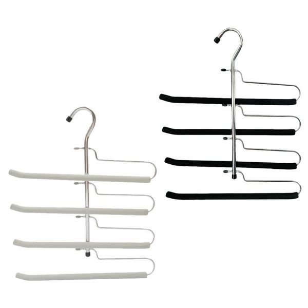 hangers & racks 2pcs skidproof cloth hanger pants clothes wardrobe bracket(black gray)
hangers & racks 2pcs skidproof cloth hanger pants clothes wardrobe bracket(black gray)