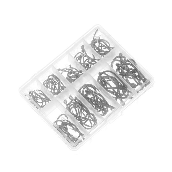fishing hooks 100pcs carbon steel boxed tube to pay iseuni mixed 3-12# with hole hook needle black (each size has 10pcs hook)
fishing hooks 100pcs carbon steel boxed tube to pay iseuni mixed 3-12# with hole hook needle black (each size has 10pcs hook)
