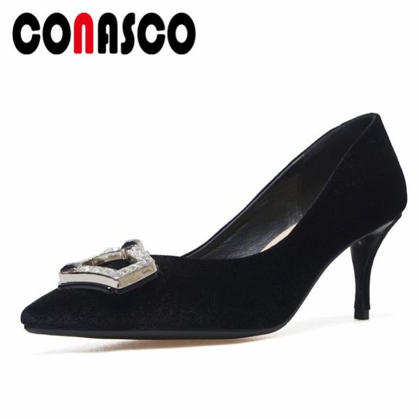 women high heels pumps rhinestone wedding party shoes woman fashion brand pointed toe slip on office pump dress, Black
women high heels pumps rhinestone wedding party shoes woman fashion brand pointed toe slip on office pump dress, Black