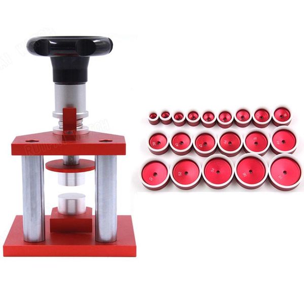 repair tools & kits watch screw type precise crystal bezel back case closer cover press capping machine with 20 alloy dies tool
repair tools & kits watch screw type precise crystal bezel back case closer cover press capping machine with 20 alloy dies tool
