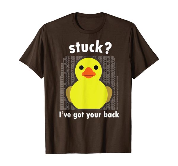 Debugging Rubber Duck T shirt | Stuck I've got your back., Mainly pictures
Debugging Rubber Duck T shirt | Stuck I've got your back., Mainly pictures