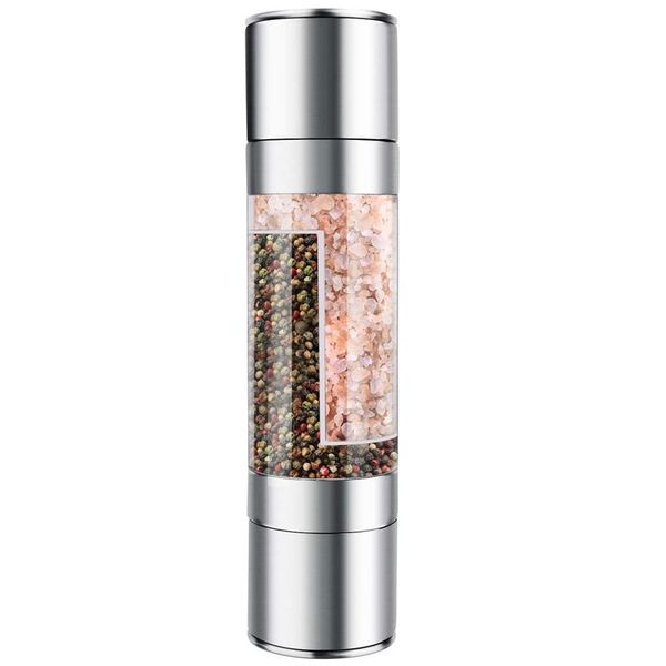 manual coffee grinders stainless steel salt and pepper grinder 2 in 1 & mill shakers refillable with dual adjustable coarseness
manual coffee grinders stainless steel salt and pepper grinder 2 in 1 & mill shakers refillable with dual adjustable coarseness