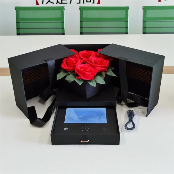lcd 7 inch screen video box gift with auto playing switch for flower digital display brochure wrap
lcd 7 inch screen video box gift with auto playing switch for flower digital display brochure wrap