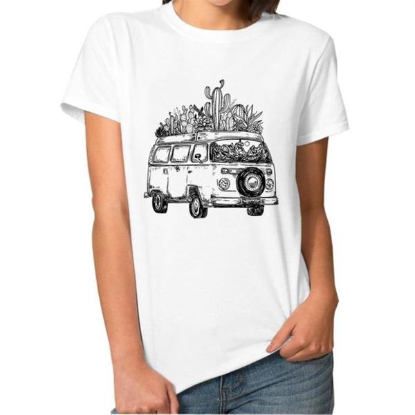 women's t-shirt fashion women summer casual traveling car graphic print solid color o-neck short sleeve loose, White
women's t-shirt fashion women summer casual traveling car graphic print solid color o-neck short sleeve loose, White