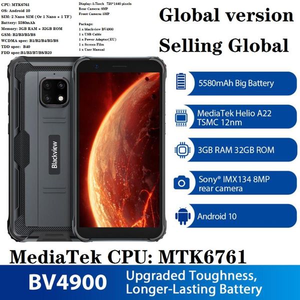 walkie talkie global version blackview bv4900 ip68 waterproof smartphone 3gb+32gb rugged 5580mah battery 5.7 inch android 10 nfc 4g cellphon
walkie talkie global version blackview bv4900 ip68 waterproof smartphone 3gb+32gb rugged 5580mah battery 5.7 inch android 10 nfc 4g cellphon