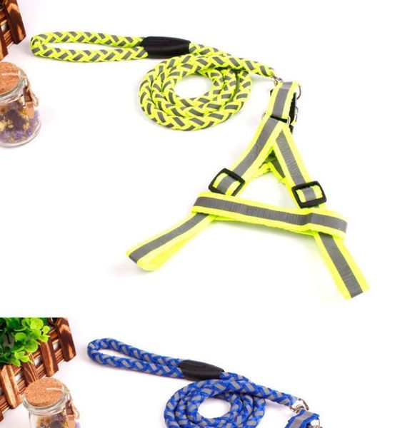 dog collars & leashes 300pcs/lot strong reflective training pet puppy cat adjustable nylon harness lead walking fluorescence chest strap
dog collars & leashes 300pcs/lot strong reflective training pet puppy cat adjustable nylon harness lead walking fluorescence chest strap
