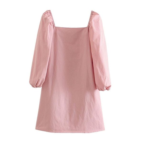 women's dress style 2021 spring and summer pure color foreign sweet square neck puff sleeve fashion mini casual dresses, Black;gray
women's dress style 2021 spring and summer pure color foreign sweet square neck puff sleeve fashion mini casual dresses, Black;gray