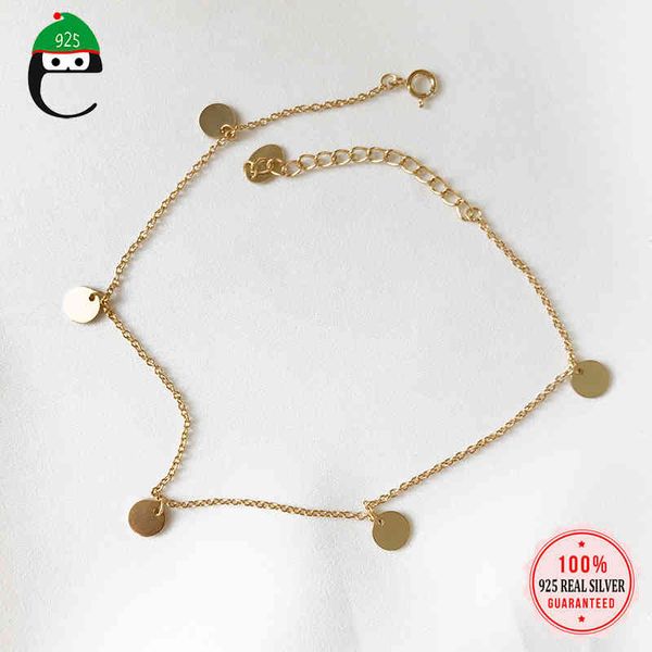 elfoplatssi real minimalist 925 sterling silver gold round wafer anklets for women wedding party fine s925 jewelry gift da1287, Red;blue
elfoplatssi real minimalist 925 sterling silver gold round wafer anklets for women wedding party fine s925 jewelry gift da1287, Red;blue
