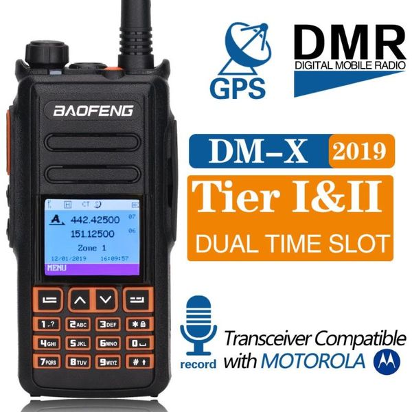 walkie talkie baofeng dm-x dmr tier ii vfo digital gps dual band slot 136-174/400-470mhz ham two way radios
walkie talkie baofeng dm-x dmr tier ii vfo digital gps dual band slot 136-174/400-470mhz ham two way radios