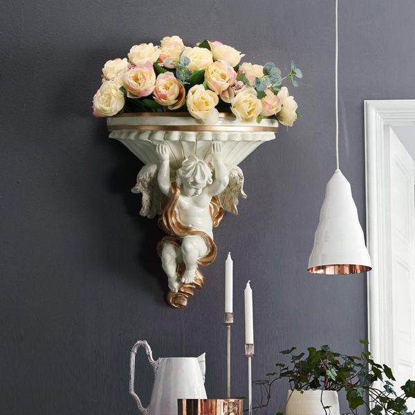 vases european pastoral cupid angel wall hanging vase home living room el villa decoration
vases european pastoral cupid angel wall hanging vase home living room el villa decoration