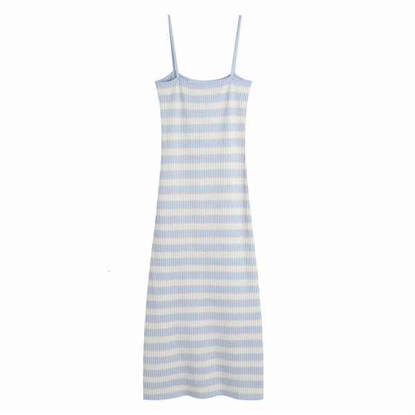 casual dresses women summer fashion knitted blue stirped za long female elegant spaghetti strap high waist straight slim dressc x8, Black;gray
casual dresses women summer fashion knitted blue stirped za long female elegant spaghetti strap high waist straight slim dressc x8, Black;gray