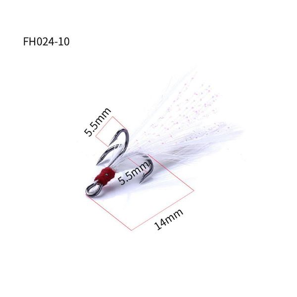 fishing hooks 20pcs/set hook durable outdoor equipment feather sports three body practical artificial lure trap tackle accessories
fishing hooks 20pcs/set hook durable outdoor equipment feather sports three body practical artificial lure trap tackle accessories