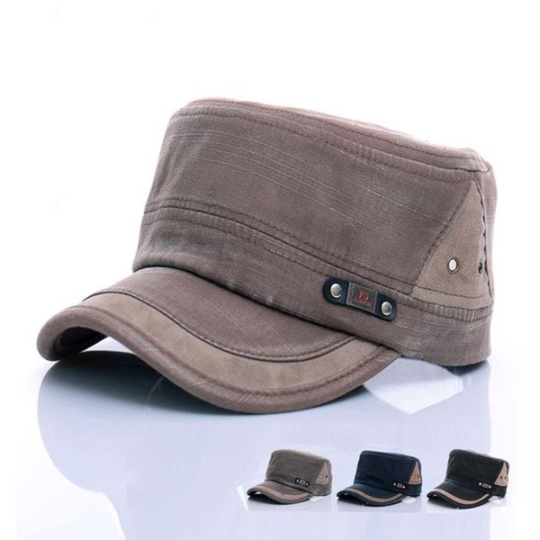 wide brim hats 2021 vintage men cotton cap spliced military sun hat peaked flat korean style fashion male, Blue;gray
wide brim hats 2021 vintage men cotton cap spliced military sun hat peaked flat korean style fashion male, Blue;gray