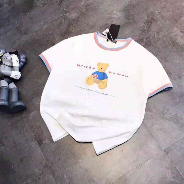2022 factory wholesale new summer trendy flat knitting machine collar contrast short sleeve t-shirt casual loose 070102, White
2022 factory wholesale new summer trendy flat knitting machine collar contrast short sleeve t-shirt casual loose 070102, White