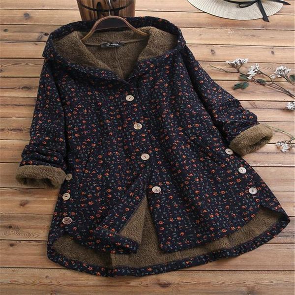 women's leather & faux women coat autumn and winter jacket thick casual loose printing single-breasted irregular hooded, Black
women's leather & faux women coat autumn and winter jacket thick casual loose printing single-breasted irregular hooded, Black