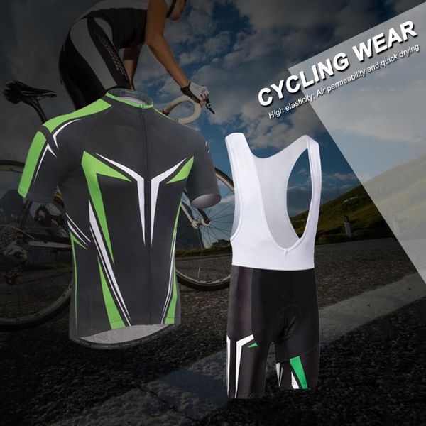 racing sets summer men green cycling short-sleeved sportwears suit breathable outdoor sports running clothes mountain bike riding suits, Black;blue
racing sets summer men green cycling short-sleeved sportwears suit breathable outdoor sports running clothes mountain bike riding suits, Black;blue