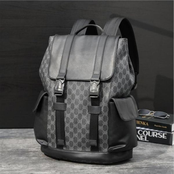 Designer luxuryFactory wholesale men brand shoulder bag street trend plaid leisure backpack large contrast leather handbag outdoor travel po
Designer luxuryFactory wholesale men brand shoulder bag street trend plaid leisure backpack large contrast leather handbag outdoor travel po